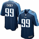 Nike Men & Women & Youth Titans #99 Casey Navy Blue Team Color Game Jersey